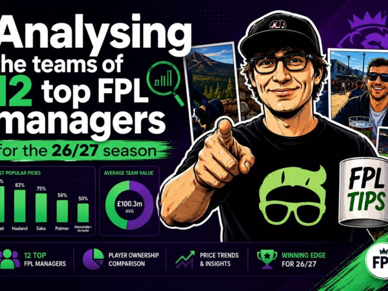 Best FPL manager squad analysis – analysing the teams of 12 top FPL Managers